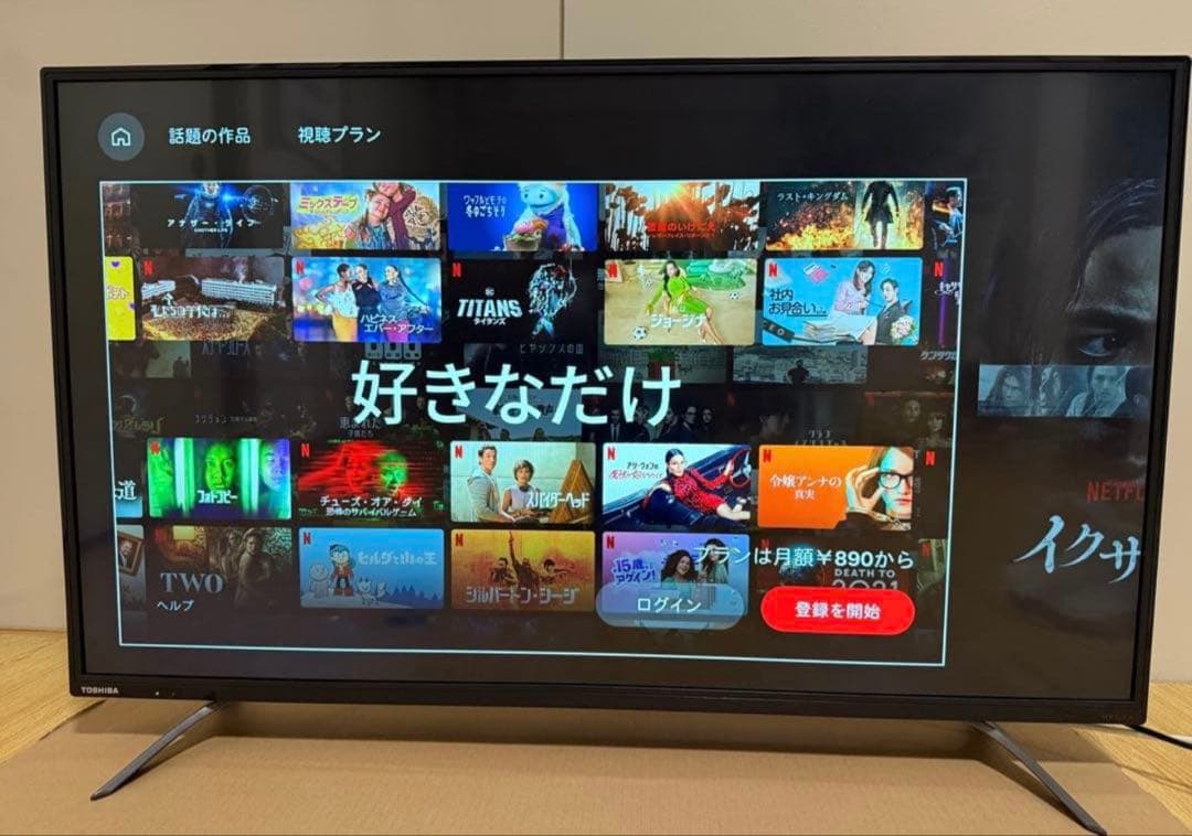 東芝　43C310X 43型2017年製⭕️上地、BS/CS動画可4k液晶テレビ
