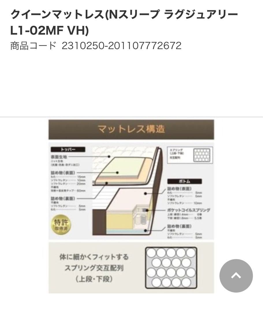 【新品未使用】Nスリープラグジュアリーセミシングル×2(クイーンサイズ)