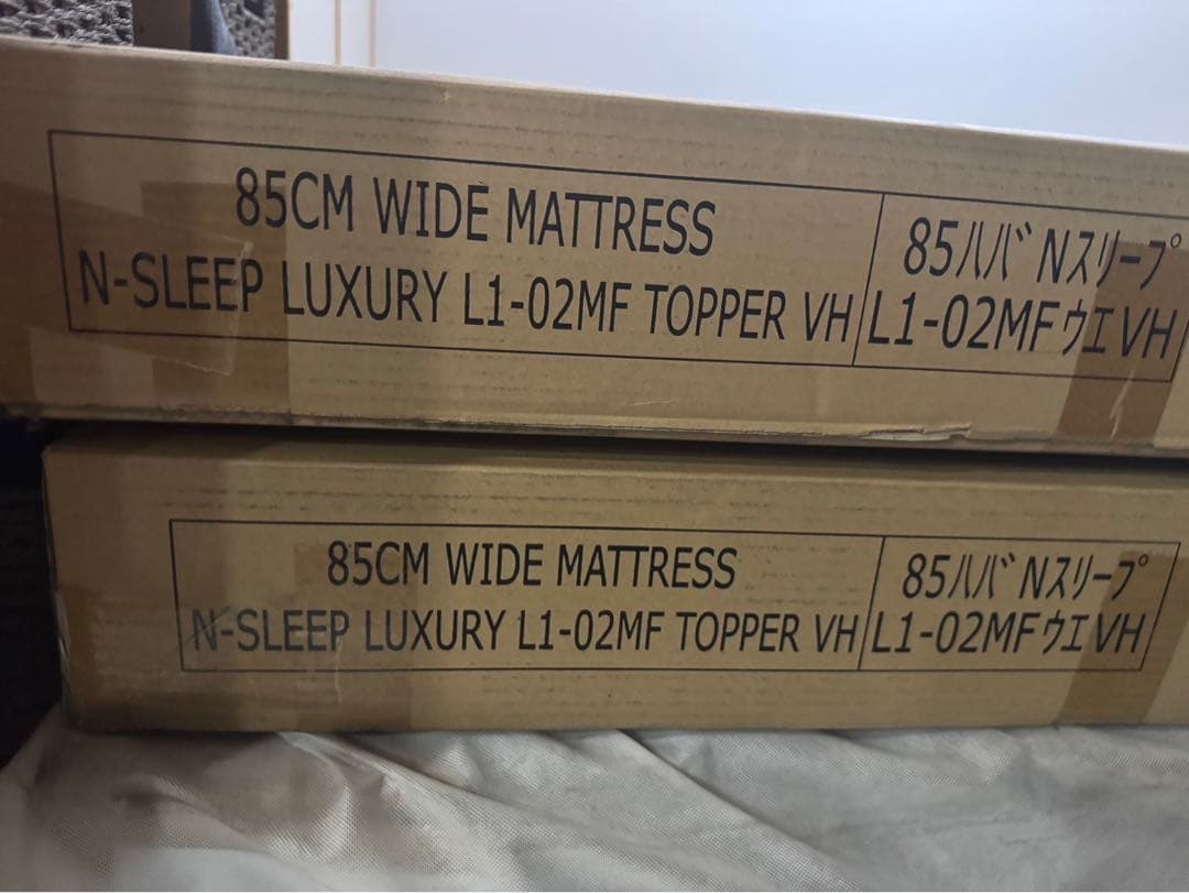 【新品未使用】Nスリープラグジュアリーセミシングル×2(クイーンサイズ)