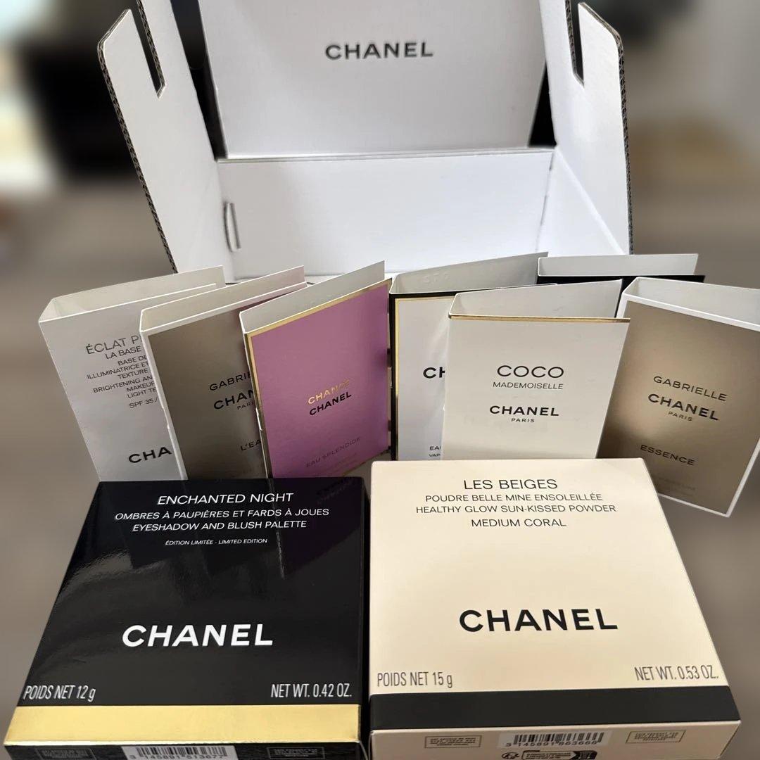 シャネル　アイシャドウ チークカラー フェイスパウダー おまけ付