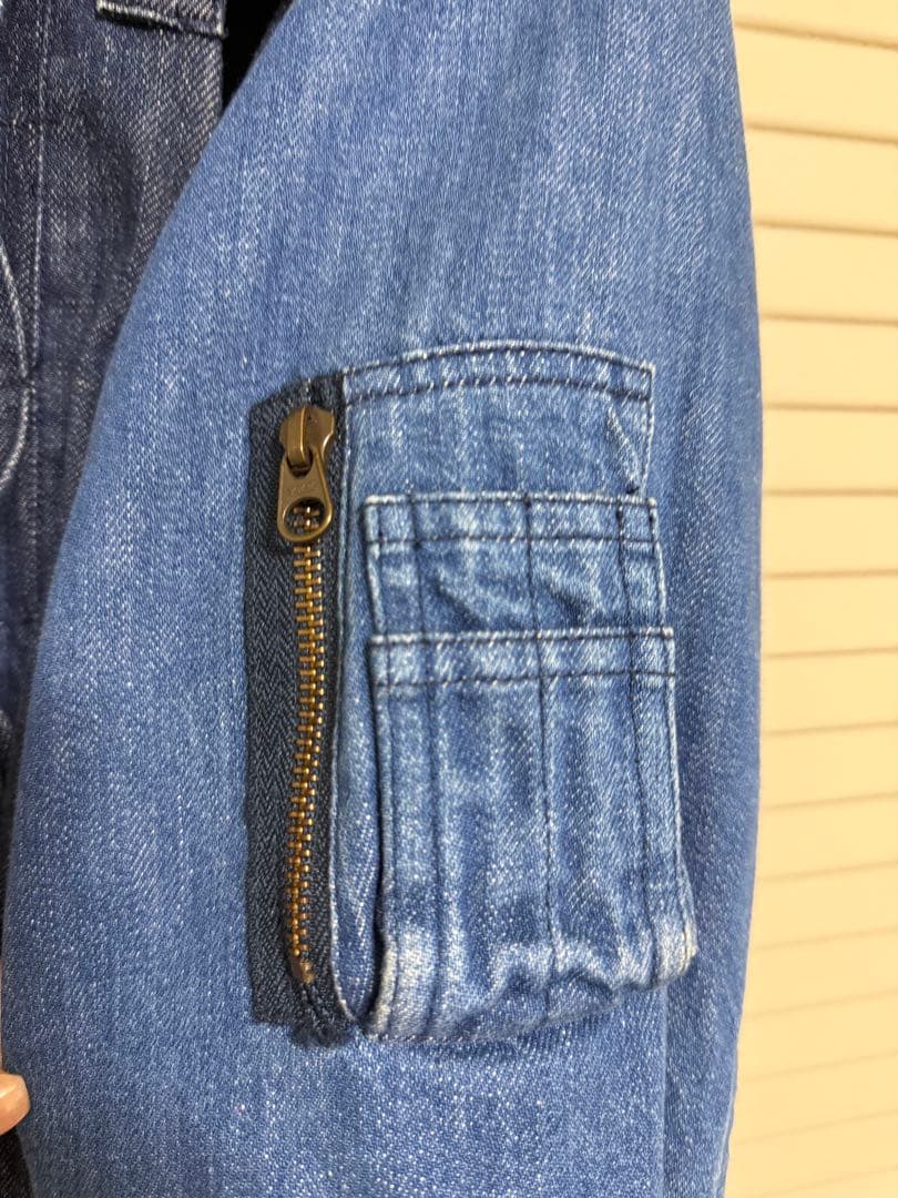 ☆かなり値下げ☆【希少・美品】厚手 秋冬 PINK HOUSE デニム ブルゾン