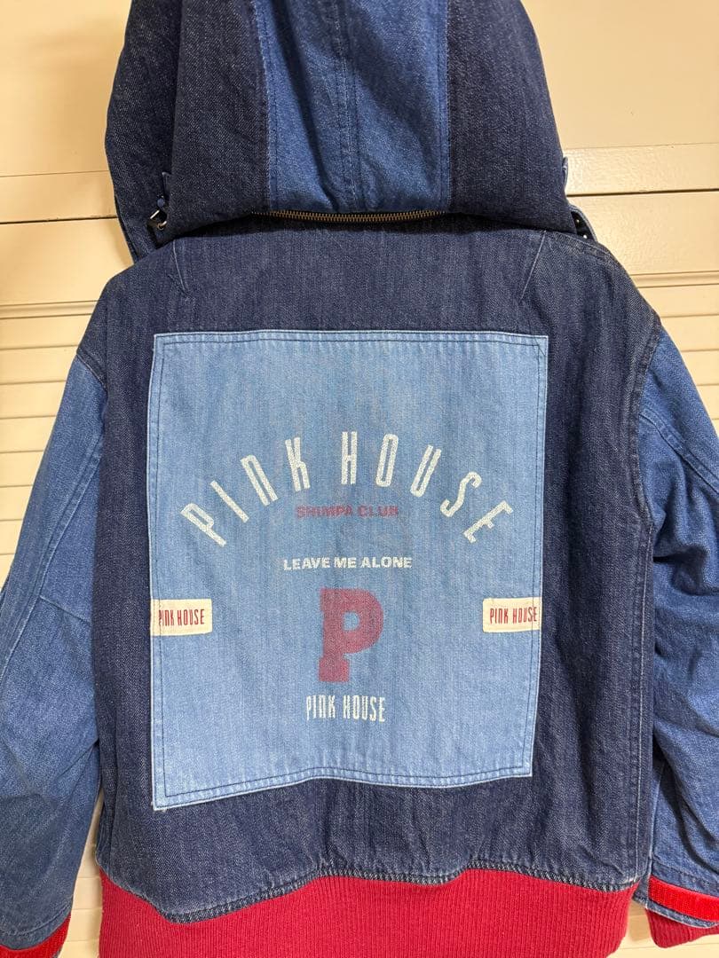 ☆かなり値下げ☆【希少・美品】厚手 秋冬 PINK HOUSE デニム ブルゾン