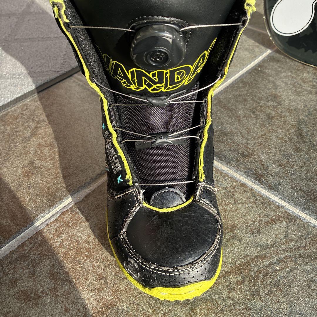 k2 MINI TURBO 110 キッズスノーボード板三点セットブーツ21cm
