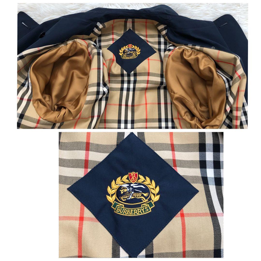 入手困難✨バーバリー トレンチコート 金ボタン ホースロゴ　ノバチェック