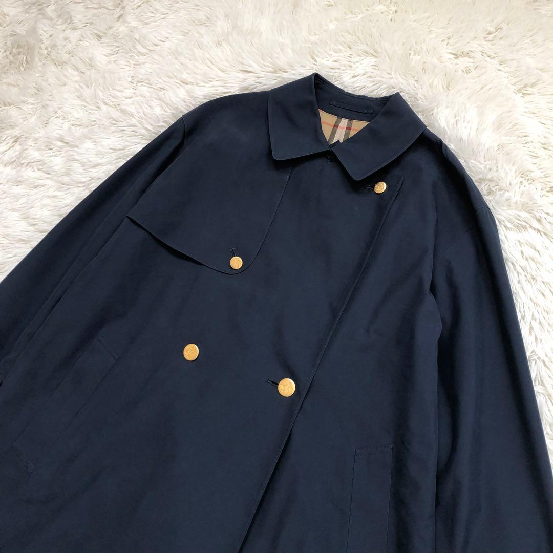 入手困難✨バーバリー トレンチコート 金ボタン ホースロゴ　ノバチェック