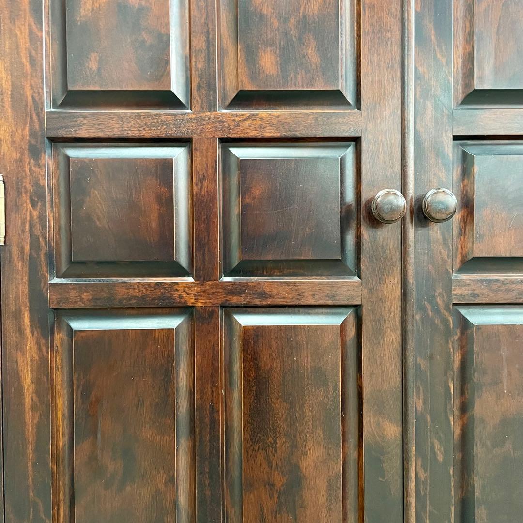 旭川【神居民芸】\"樺材\" 洋服タンス