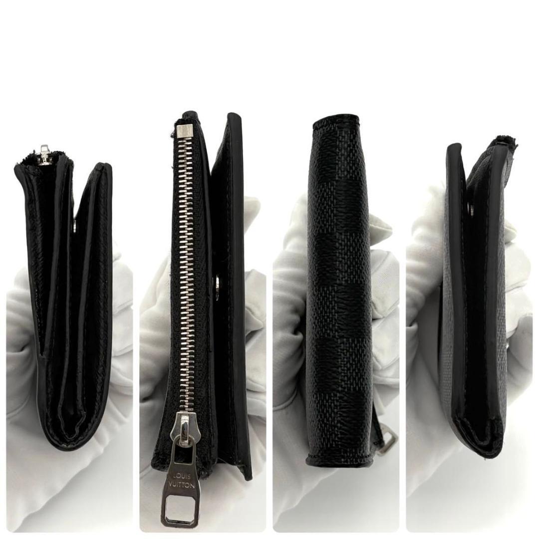 ルイヴィトン 折財布 ダミエ グラフィット ポルトフォイユ スマート 2499