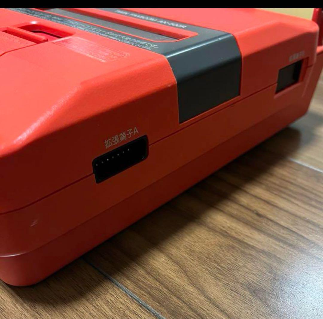 SHARP Twin Famicom AN-500R レッド動作品