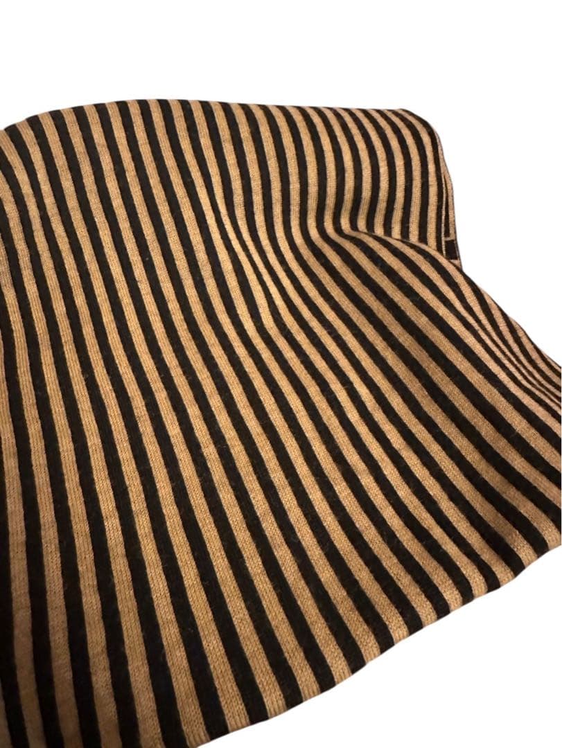 『美品』FENDI チェック柄 リバーシブルマフラー