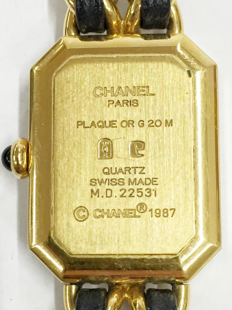 う*ち様 電池交換済 CHANEL/シャネル プルミエール レディースクォーツ