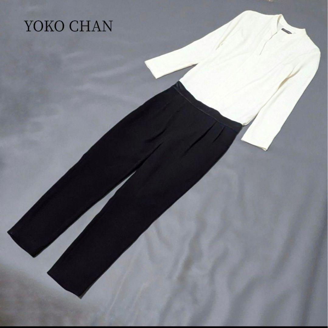 ヨーコチャン オールインワン 38 篠原涼子さん着用バックオープンジャンプスーツ