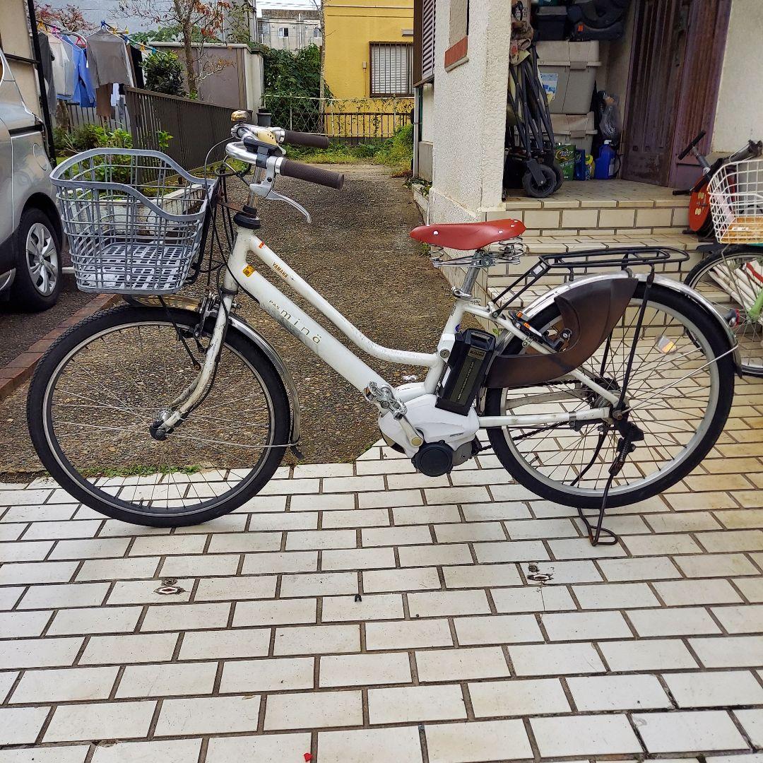 ◆電動アシスト自転車YAMAHA.PAS.MINA.レトロ調オシャレ自転車◆