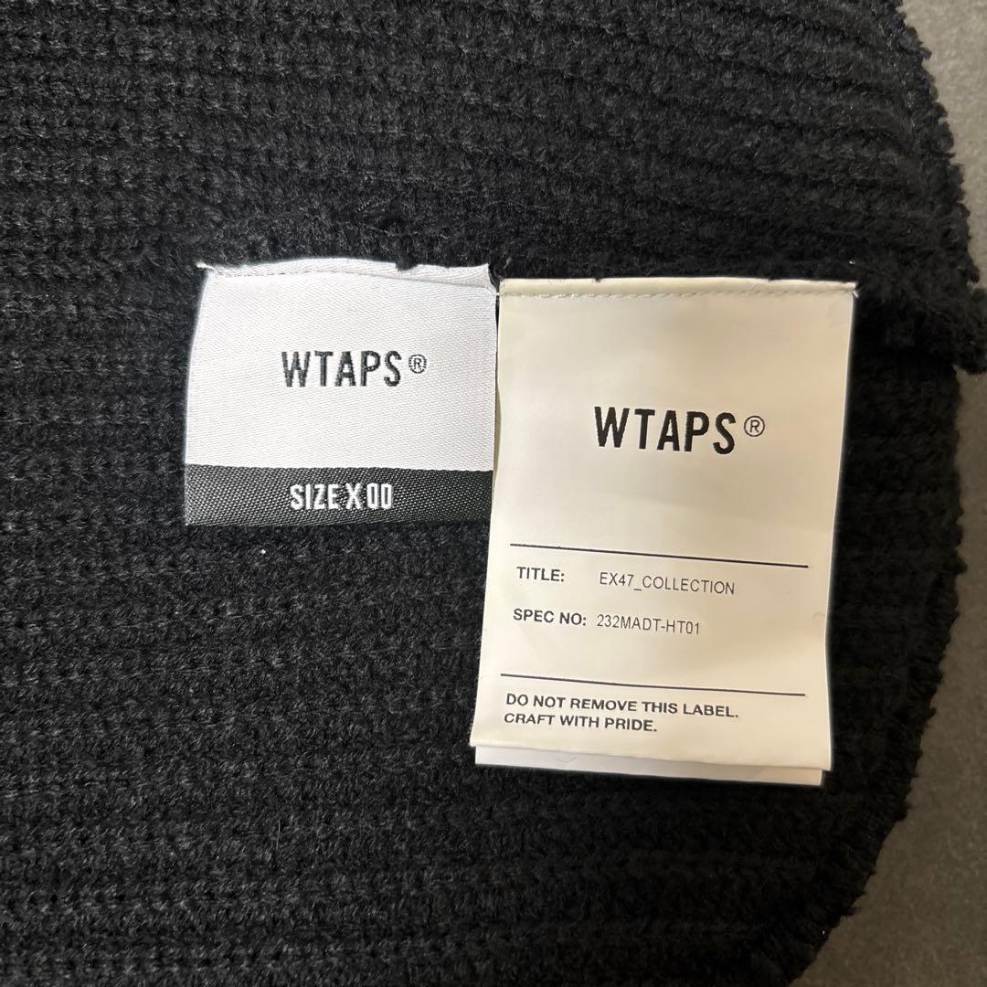 WTAPS EX47_COLLECTION ニット帽 黒