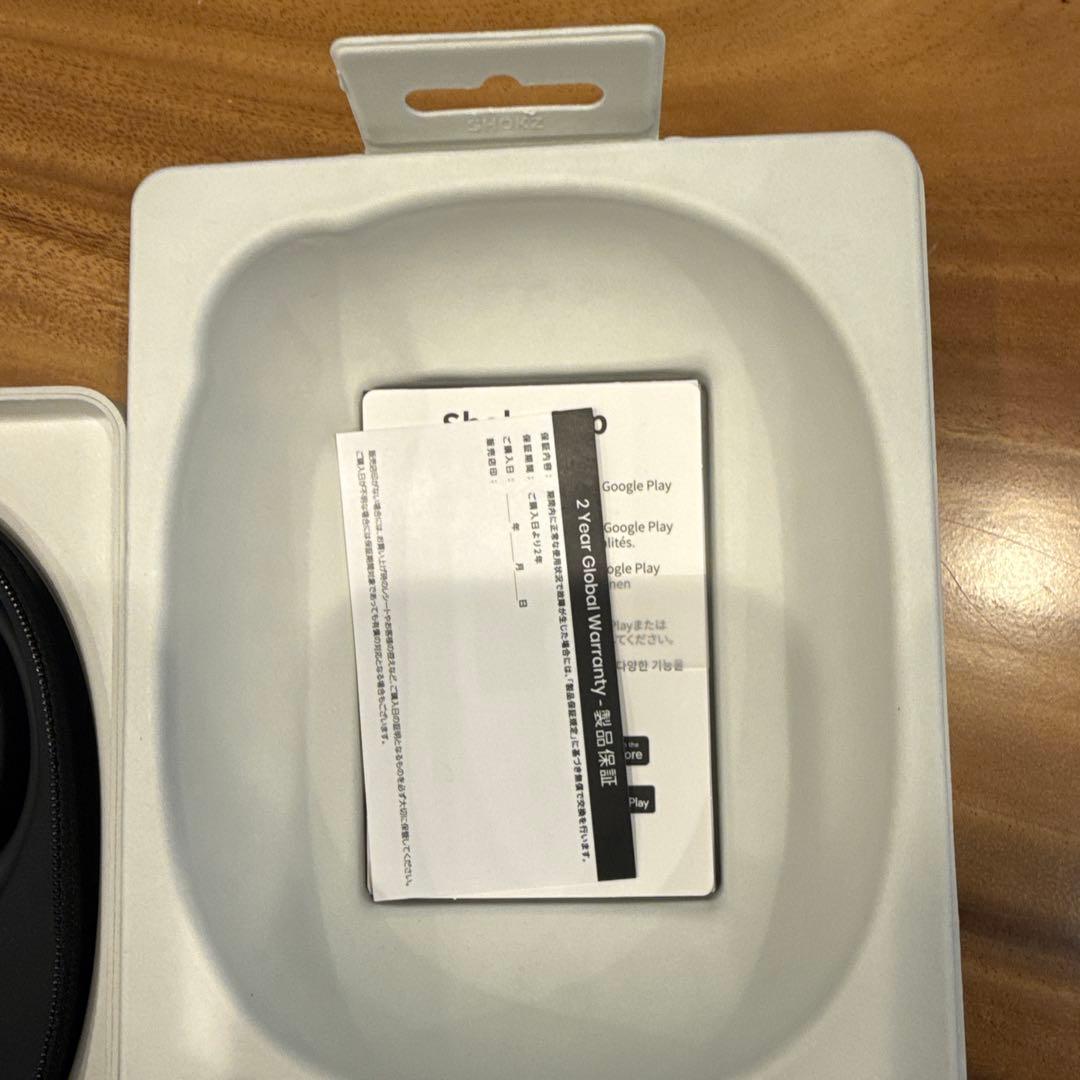 Shokz OpenRun Pro 2 骨伝導イヤホン ブラック