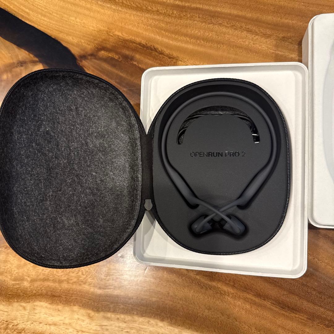 Shokz OpenRun Pro 2 骨伝導イヤホン ブラック