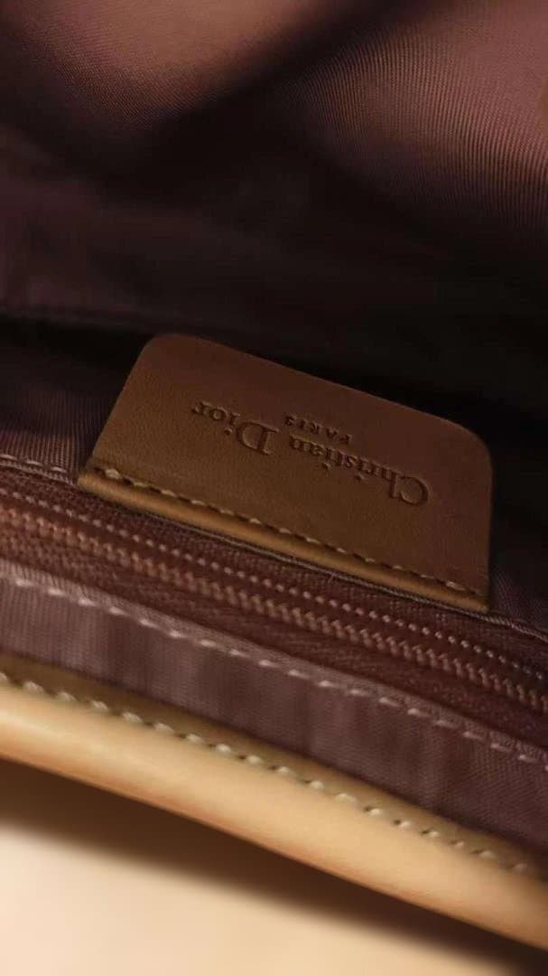 Christian Dior　FW2000　カーフレザーバッグ