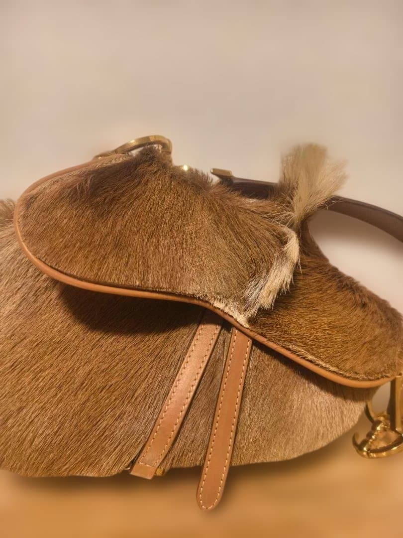 Christian Dior　FW2000　カーフレザーバッグ