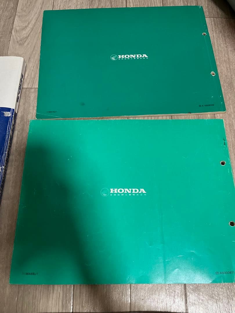 CBX400F cbx550F サービスマニュアル　パーツリスト