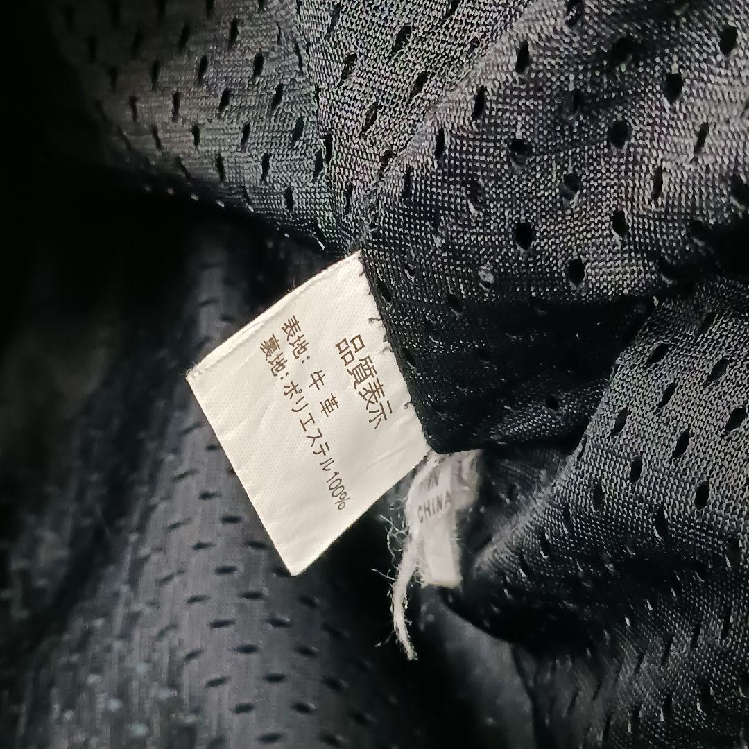 NANKAI　ライダースパンツ 膝プロテクター　ブラック　レザー　LLサイズ