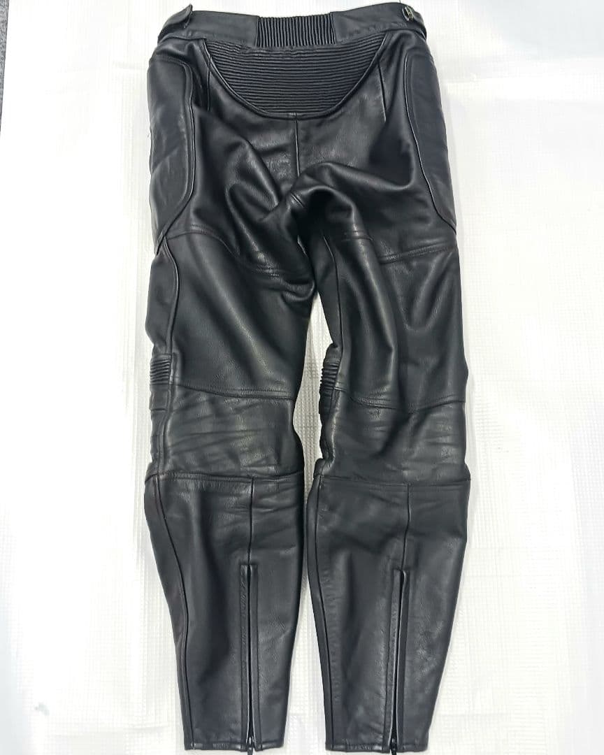 NANKAI　ライダースパンツ 膝プロテクター　ブラック　レザー　LLサイズ
