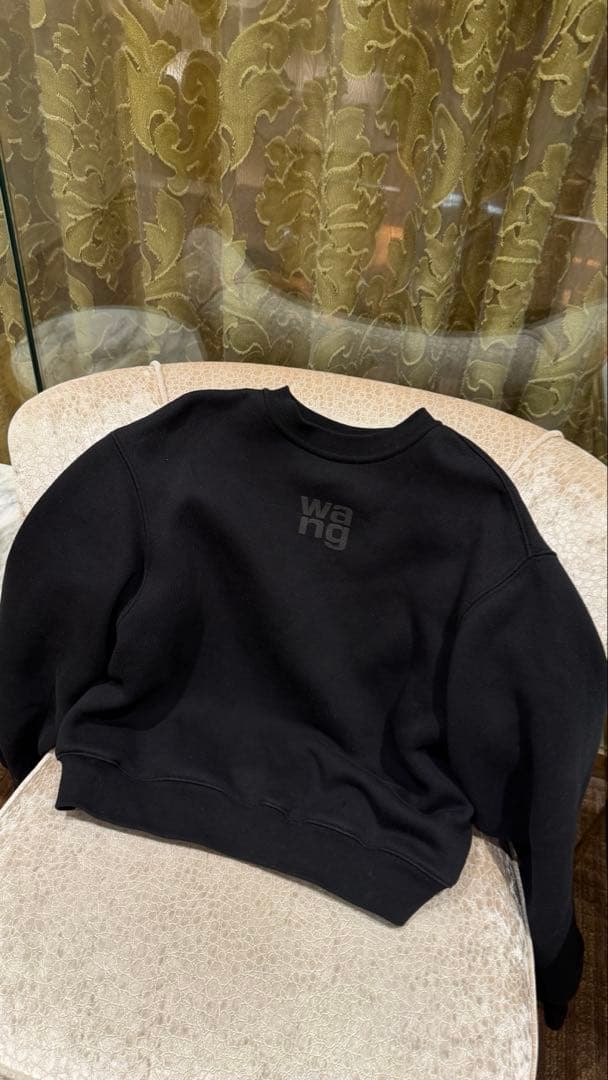 Alexander Wang スウェット ロゴ入り クルーネック トレーナー