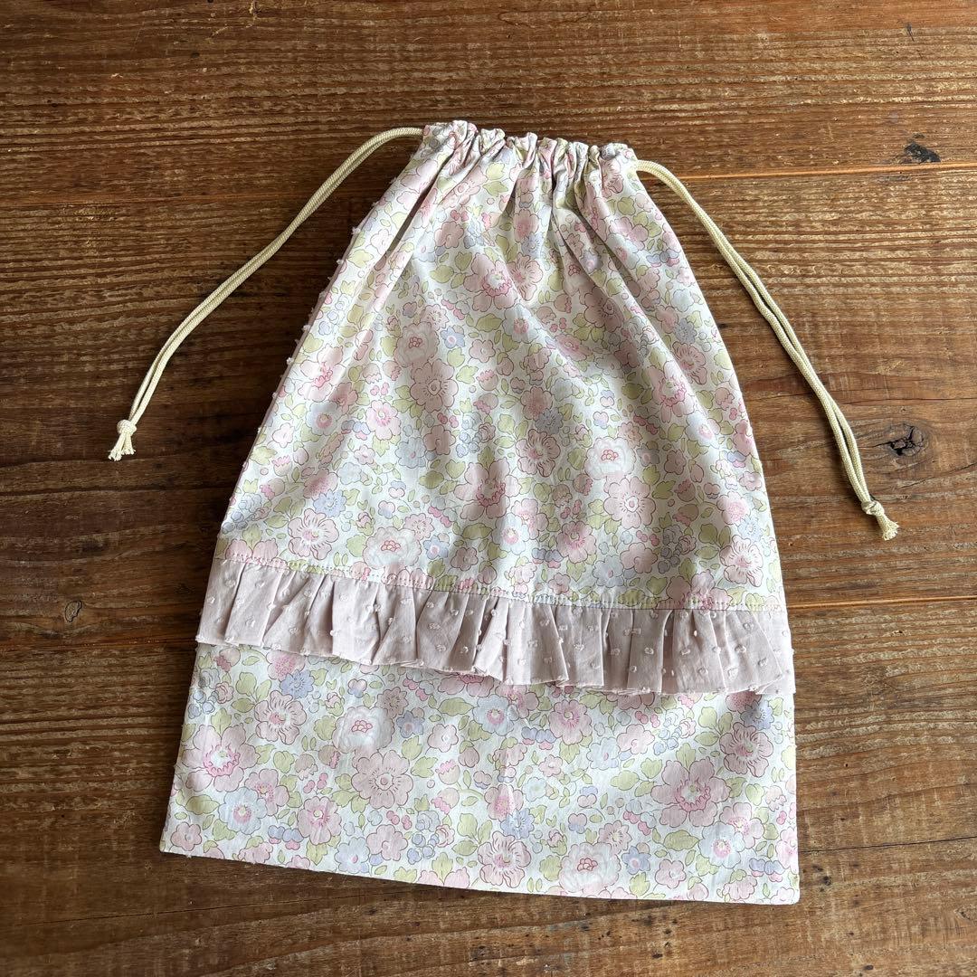 こぶた☆リバティ　カトラリーケースと巾着