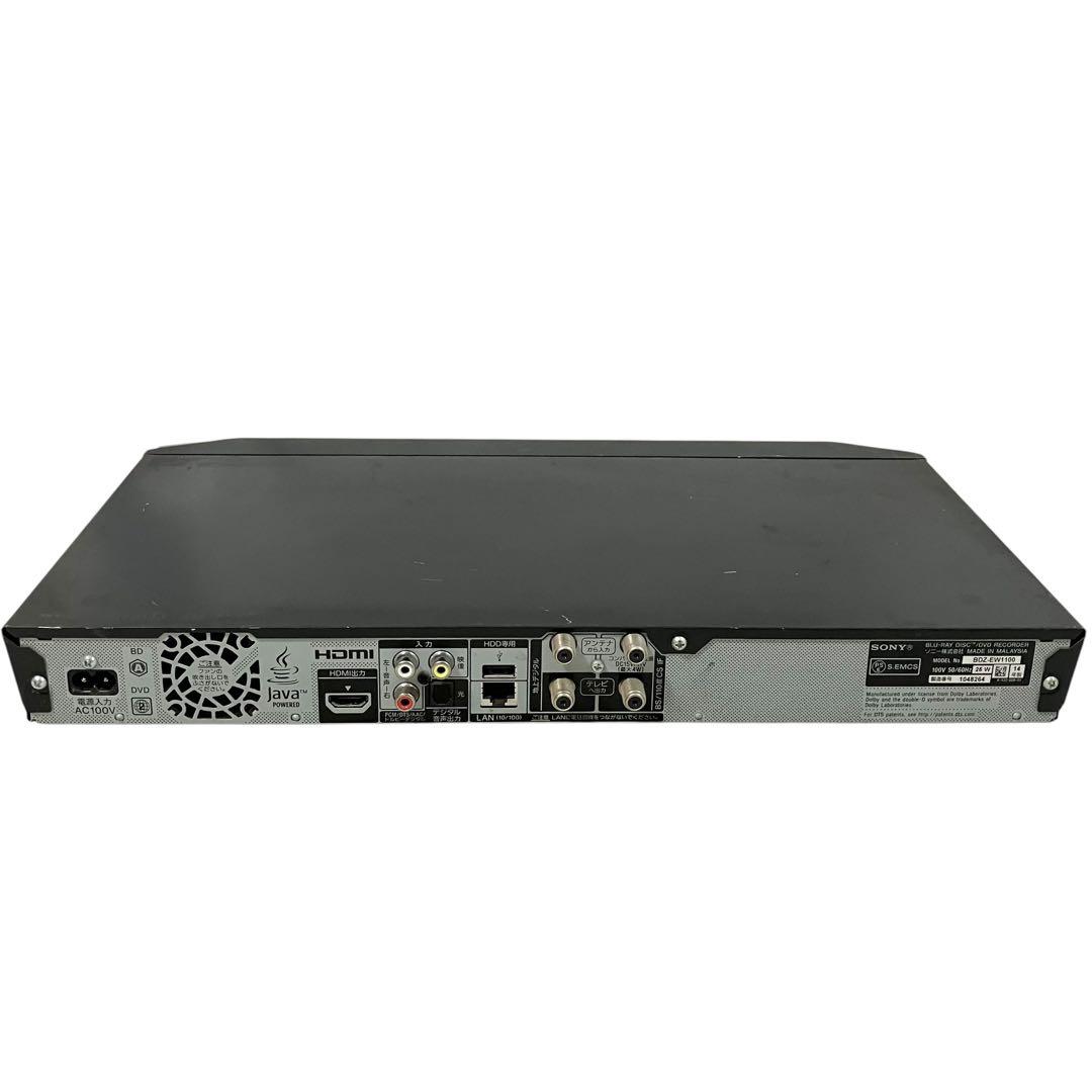 ソニー 2番組同時録画 1TB ブルーレイレコーダー BDZ-EW1100