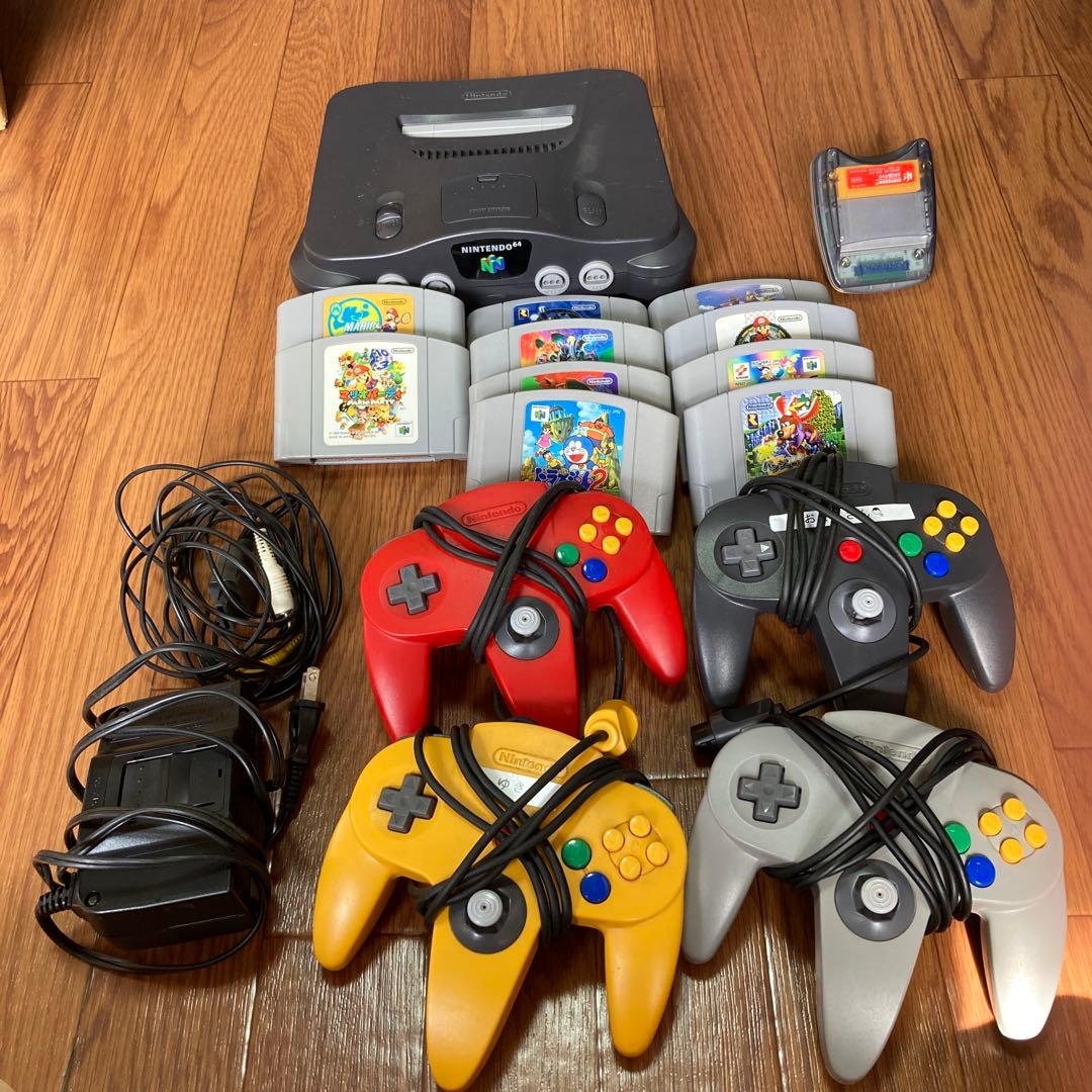 NINTENDO 64 本体とゲーム10セット