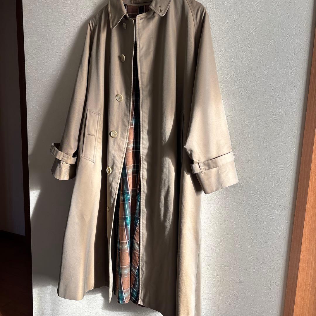 Gymphlex ジムフレックス　ベルテッドバルマカーンコート　ベージュ　裏地付