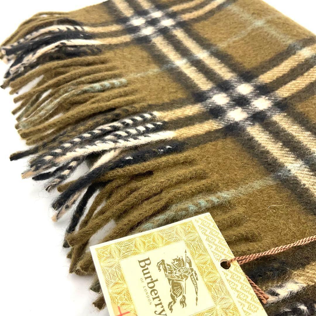 【未使用】希少色 バーバリー Burberrys マフラー タグ付 カシミア