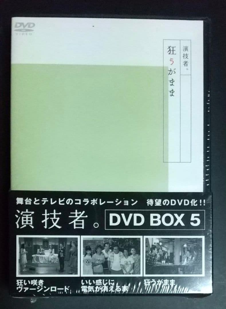 早い者勝ち！表示価格にて！超貴重！演技者。　DVD-BOX 5