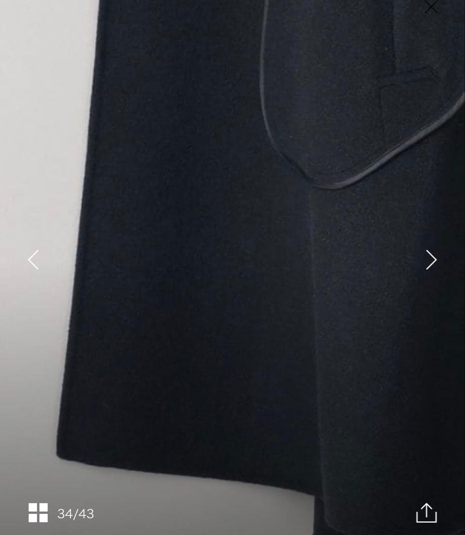 beauty&youth リバーポンチョコート　Mサイズ　ネイビー