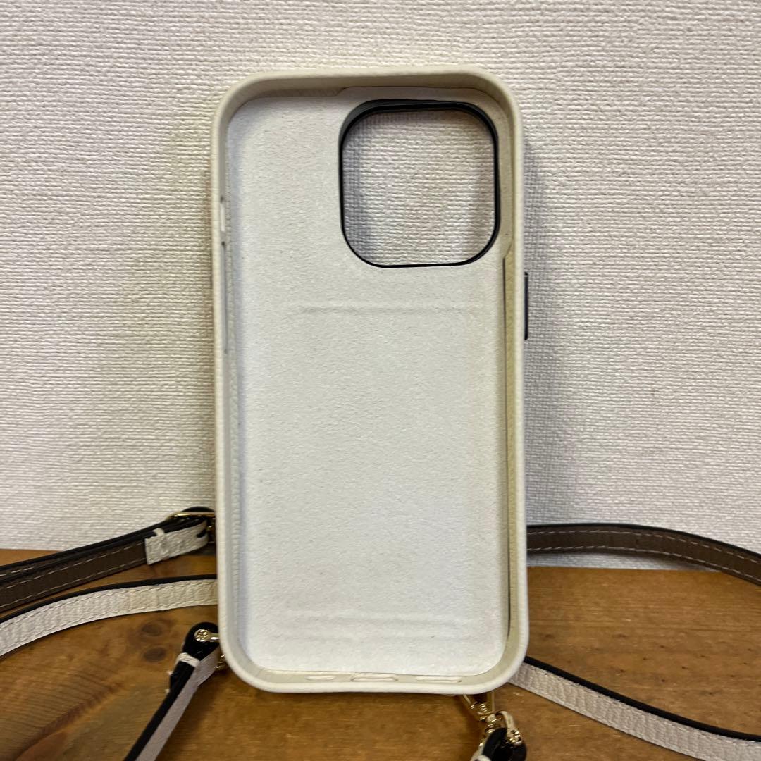 L'arcobaleno ショルダーストラップ付iPhoneケース 14pro