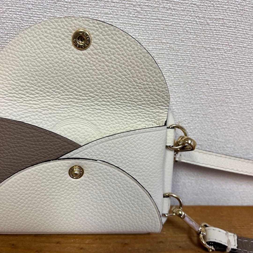 L'arcobaleno ショルダーストラップ付iPhoneケース 14pro