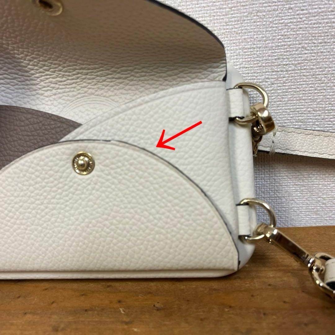 L'arcobaleno ショルダーストラップ付iPhoneケース 14pro