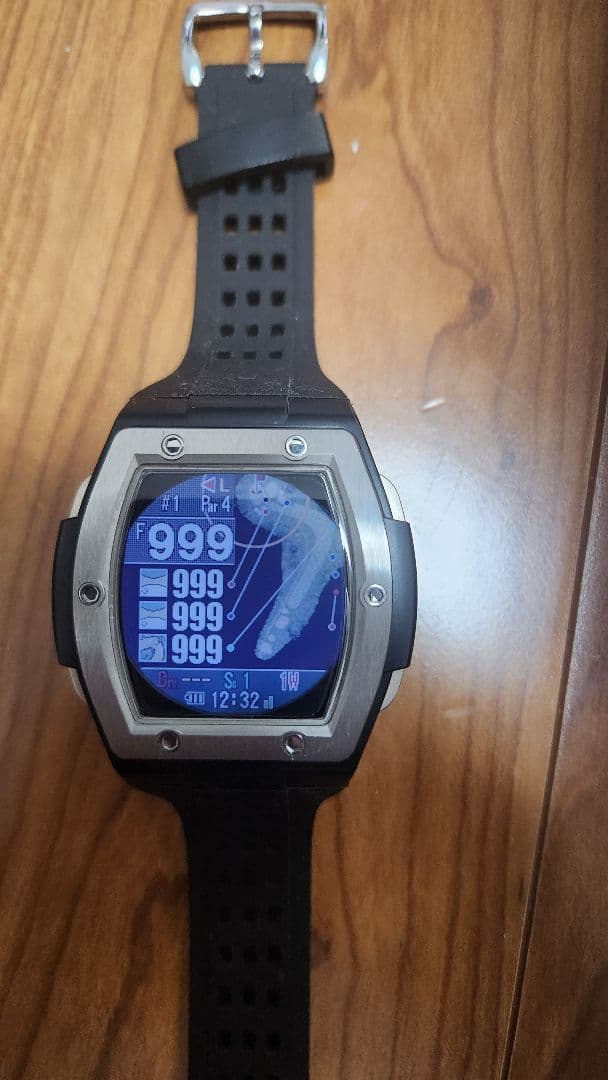 Shot Navi Crest GPSナビウォッチ ブラック