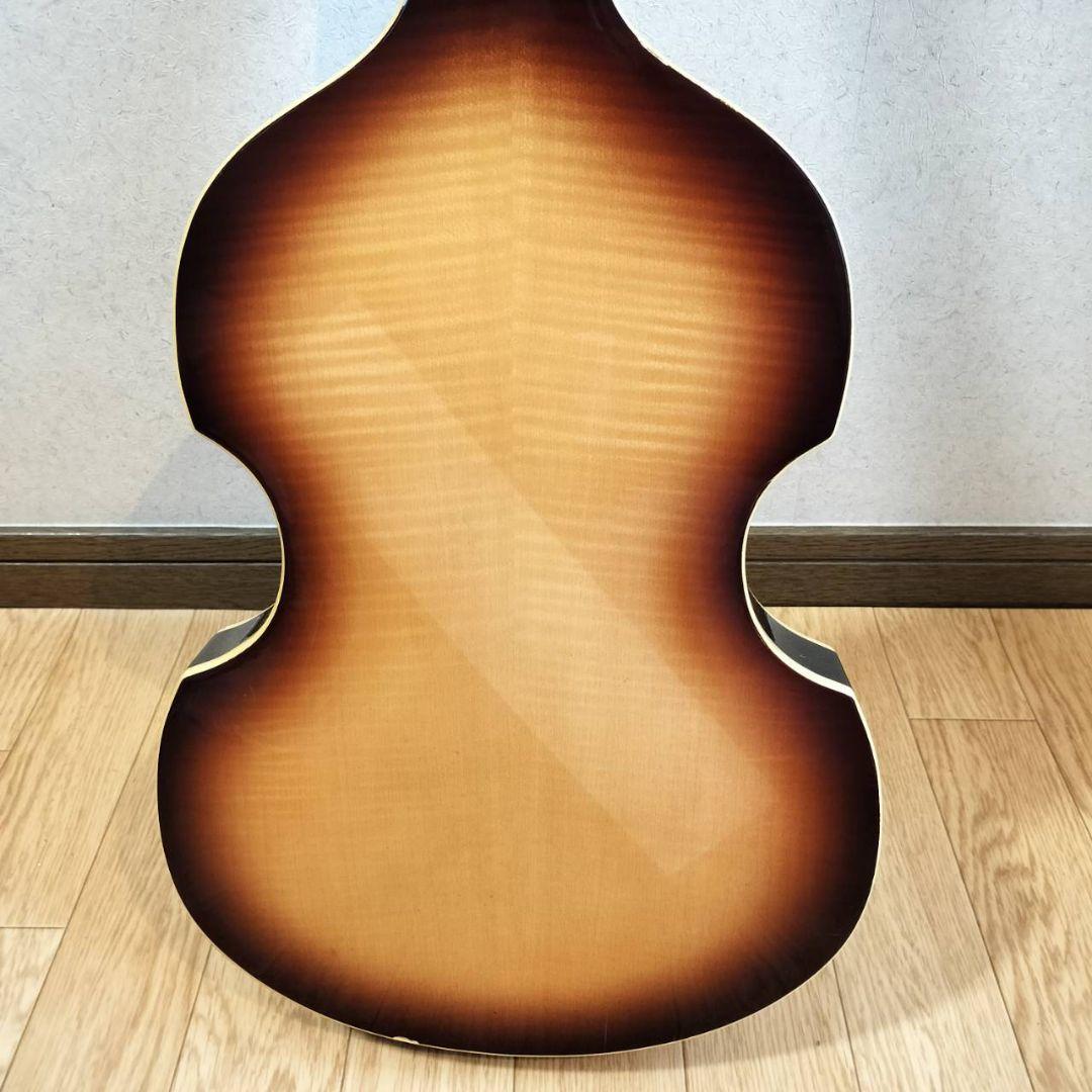 グレコストラップ＆ケース付/Grecoバイオリンベース/1981年製ビンテージ