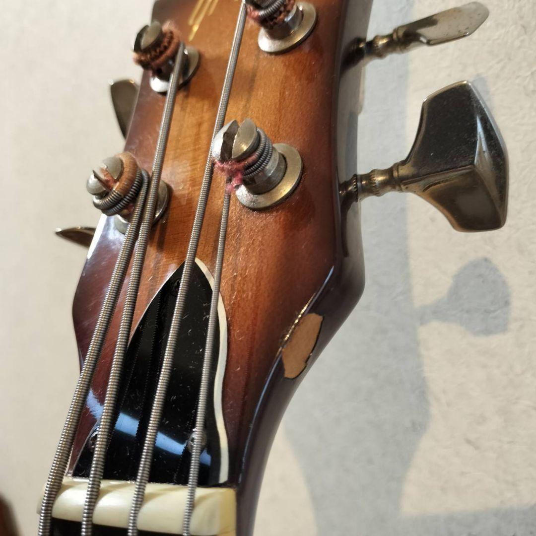 グレコストラップ＆ケース付/Grecoバイオリンベース/1981年製ビンテージ