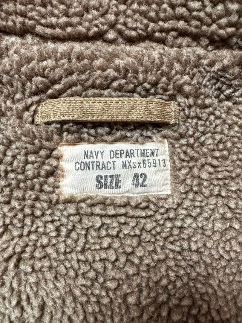 WAIPER.inc U.S.NAVY N-1 デッキジャケット サイズ42