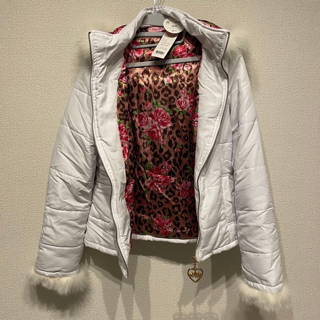 新品未使用！MARSヒョウ薔薇柄ウィンターダウンコート