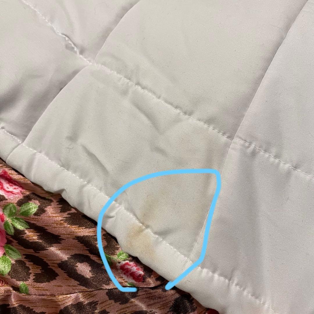 新品未使用！MARSヒョウ薔薇柄ウィンターダウンコート