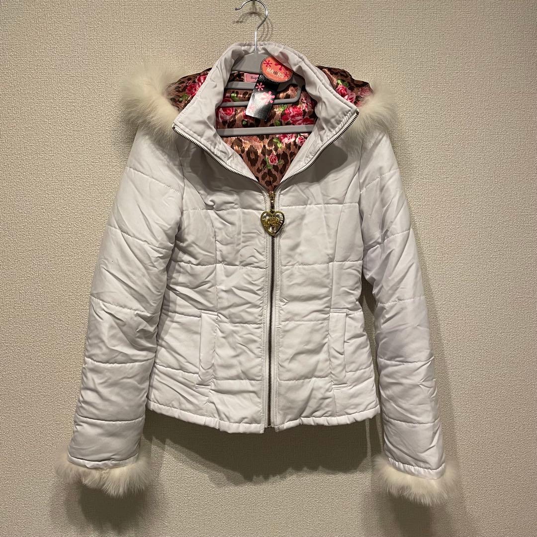 新品未使用！MARSヒョウ薔薇柄ウィンターダウンコート