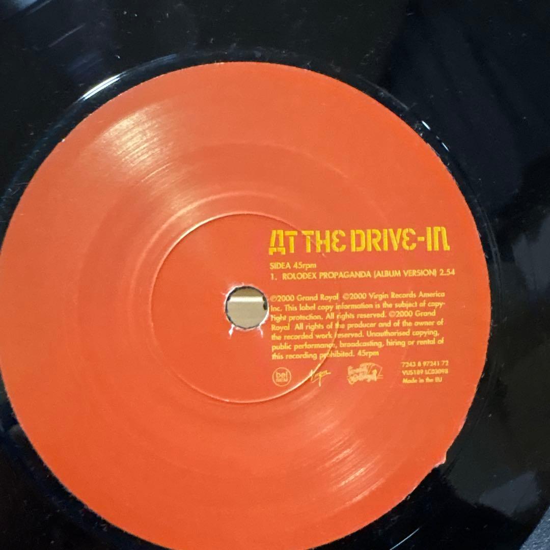 AT THE DRIVE IN ROLODEX PROPAGANDA 7インチ