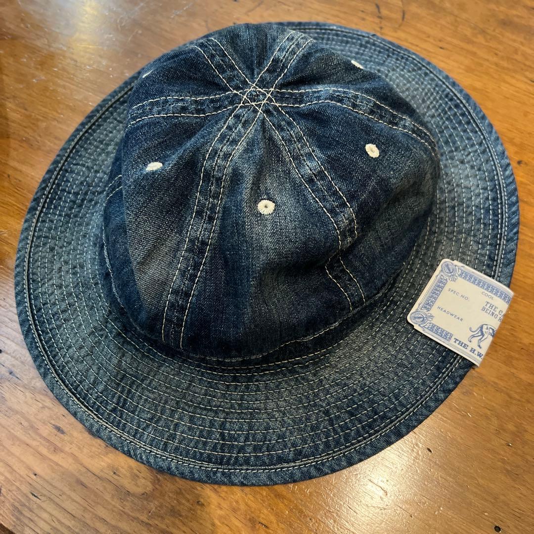 帽子 THE H.W.DOG&CO. VINTAGE DENIMFATIGUE HAT