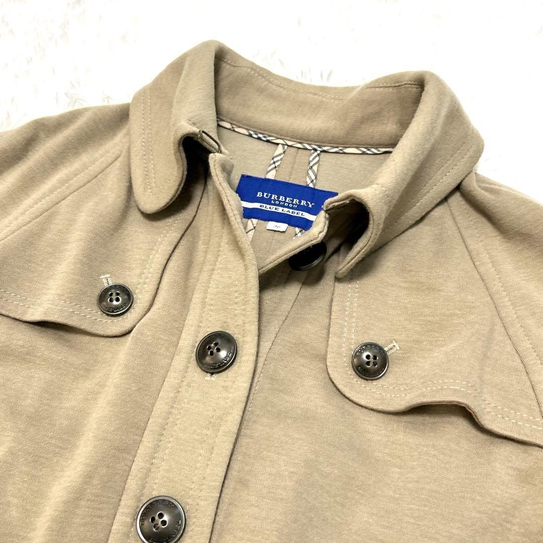 【美品】バーバリーブルーレーベル ケープコート ポンチョ ノバチェック 581