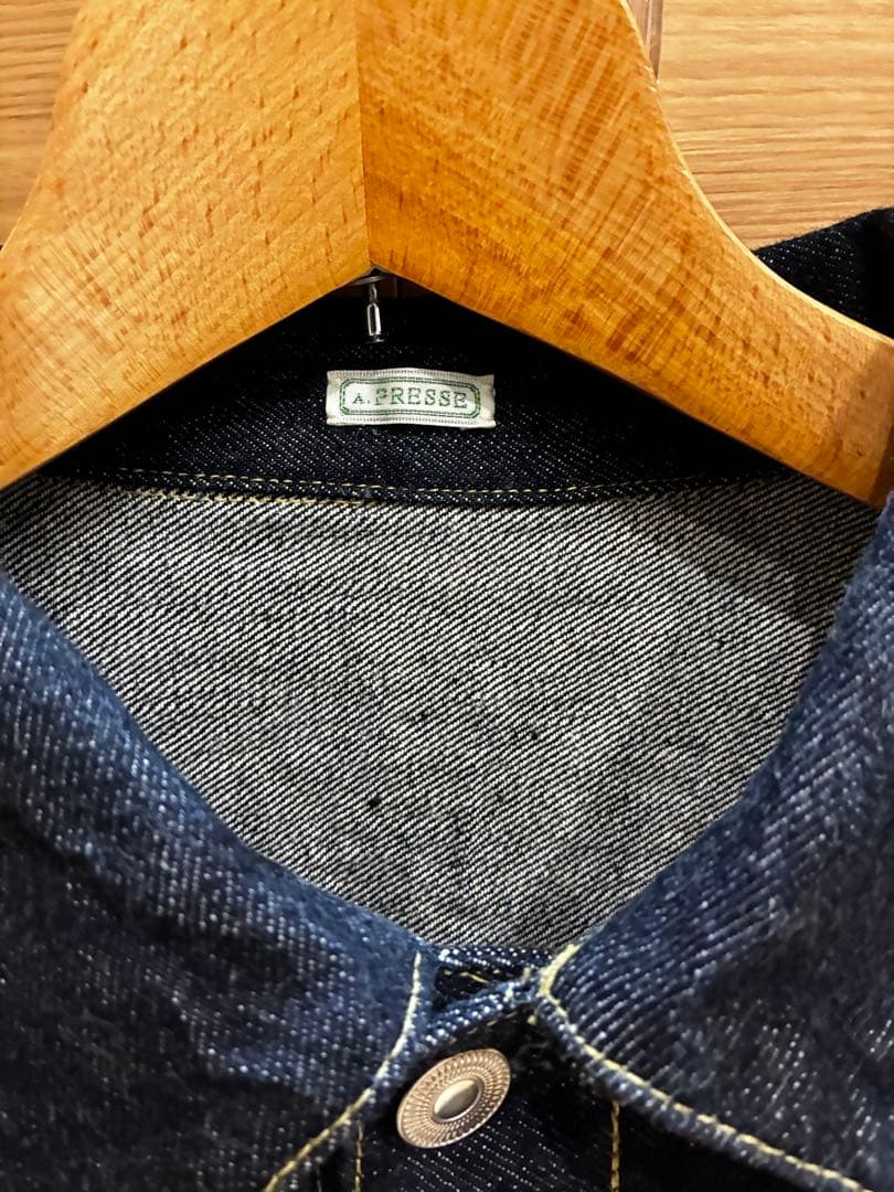 サイズ46 A.PRESSE 1st Type Denim Jacket