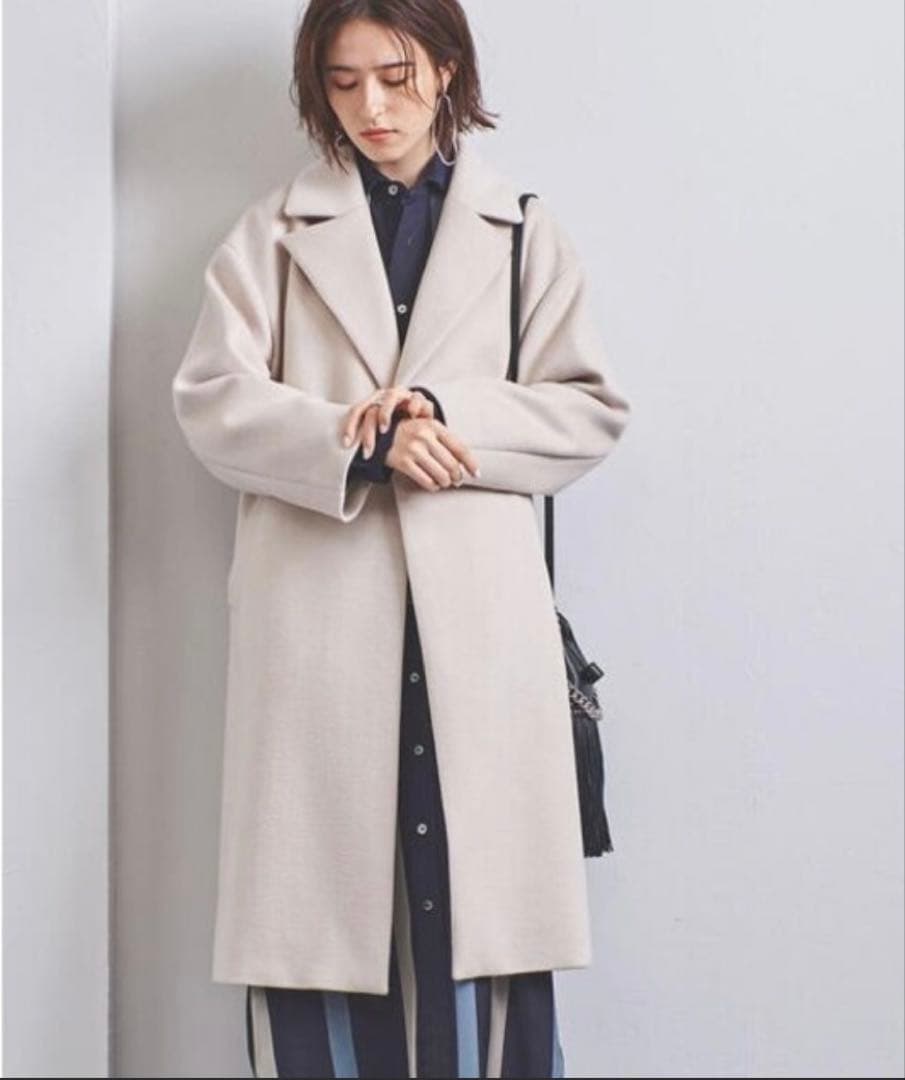 【極美品】ユナイテッドアローズ チェスターコート テーラードコート S