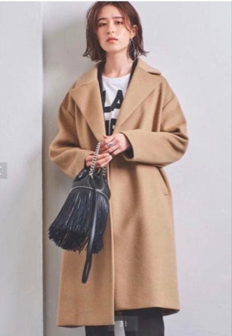 【極美品】ユナイテッドアローズ チェスターコート テーラードコート S