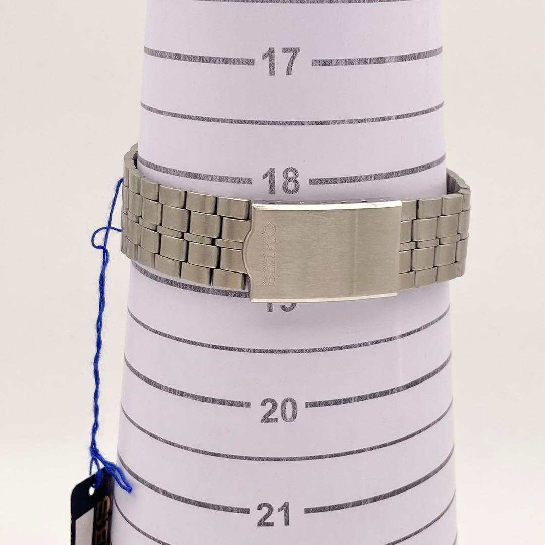 【稼働】SEIKO5 自動巻き 腕時計 デイデイト シルバー メンズ タグ付き