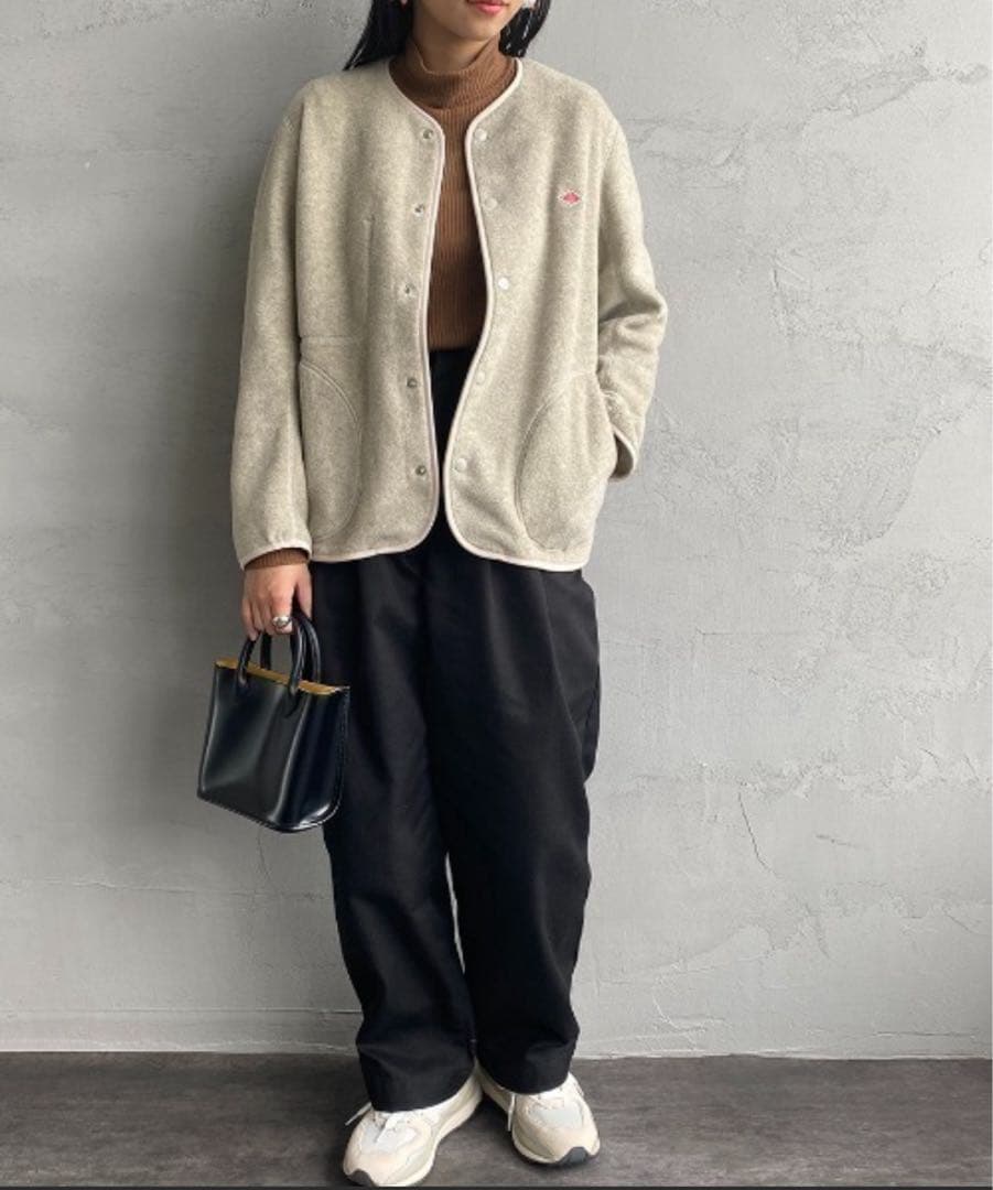 [DANTON/ダントン] フリースノーカラージャケット　34